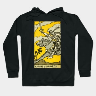 Tarot Card Knight And Swords Hoodie